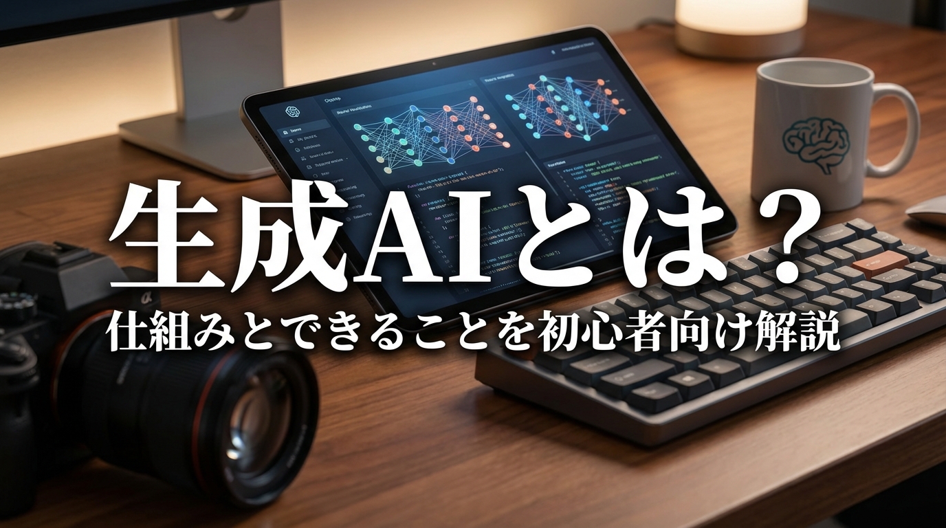 生成AIとは？仕組みとできることを初心者向け解説