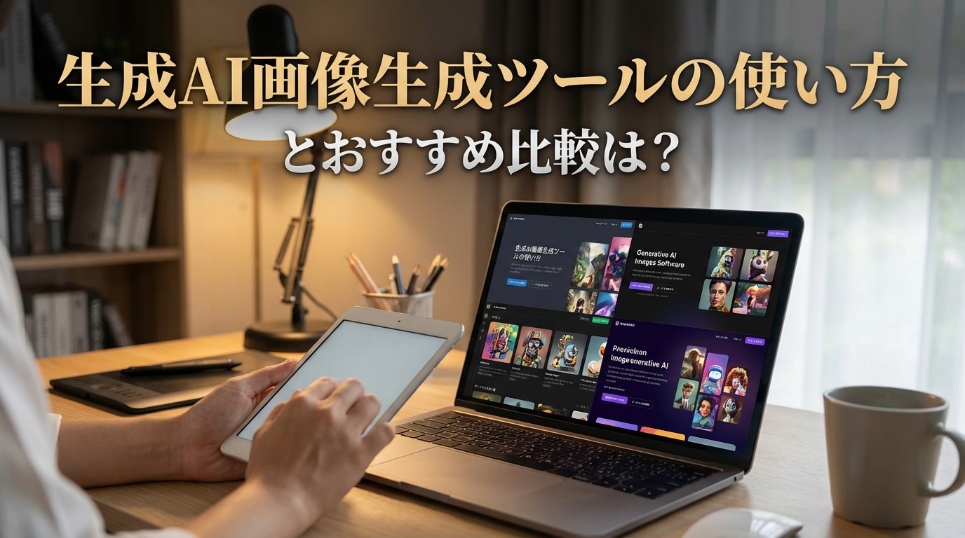 生成AI画像生成ツールの使い方とおすすめ比較は？