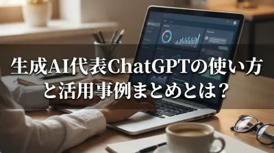 生成AI代表のChatGPTの使い方と活用事例をまとめました