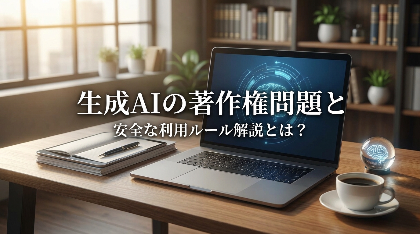 生成AIの著作権問題と安全な利用ルール解説とは？