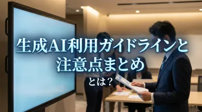 生成AI利用ガイドラインと注意点まとめとは？