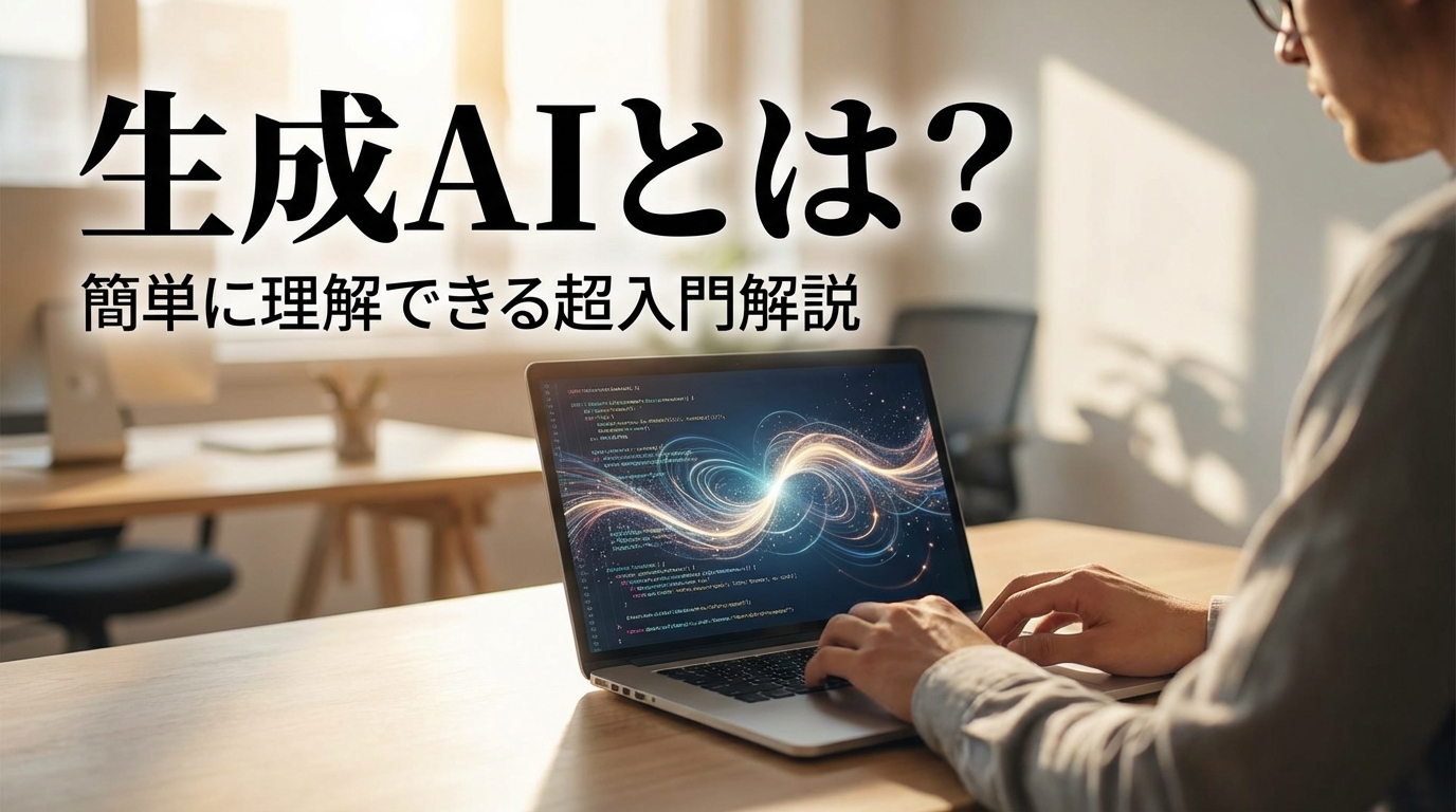 生成AIとは？簡単に理解できる超入門解説