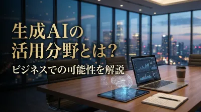 生成AIの活用分野とは？ビジネスでの可能性を解説