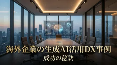海外企業の生成AI活用DX事例と成功の秘訣