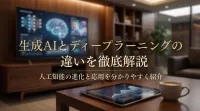 生成AIとディープラーニングの違いを徹底解説