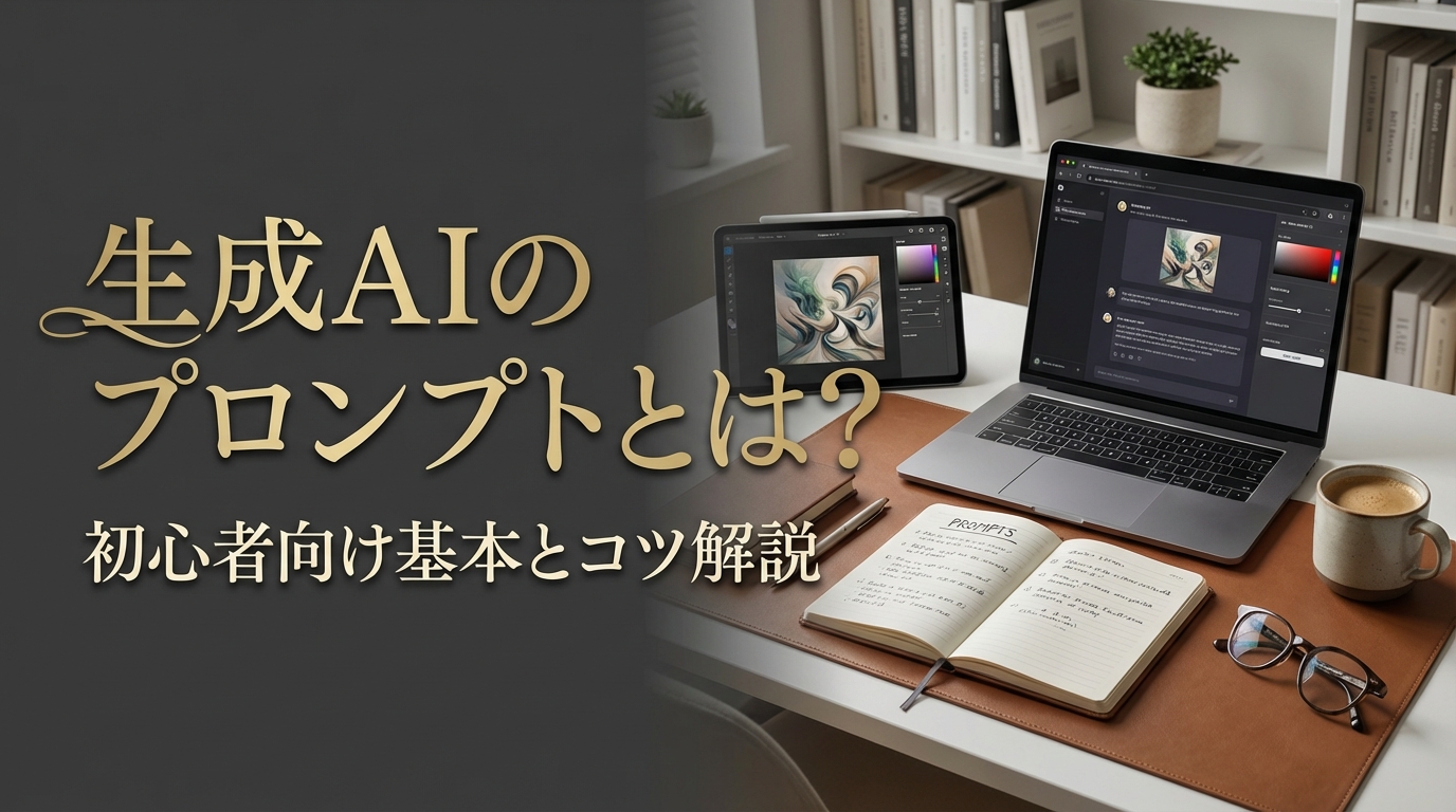 生成AIのプロンプトとは？初心者向け基本とコツ解説