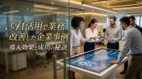 生成AI活用で業務改善した企業事例と導入効果