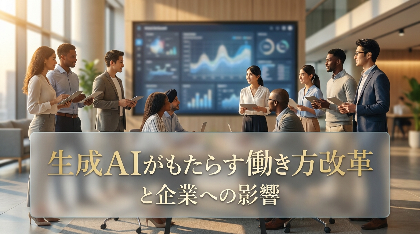 生成AIがもたらす働き方改革と企業への影響とは