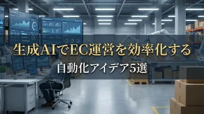 生成AIでEC運営を効率化する自動化アイデア5選
