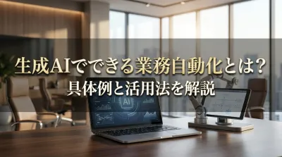 生成AIでできる業務自動化とは？具体例と活用法を解説