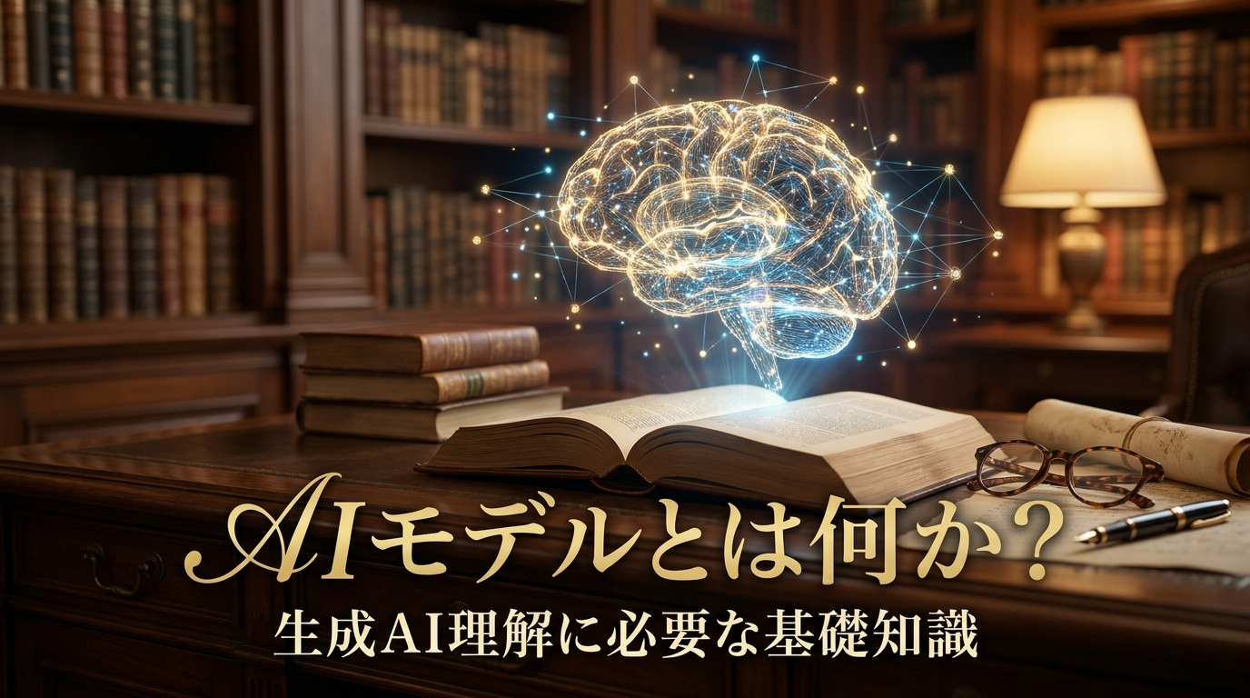 AIモデルとは何か？生成AI理解に必要な基礎知識
