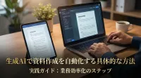 生成AIで資料作成を自動化する具体的な方法