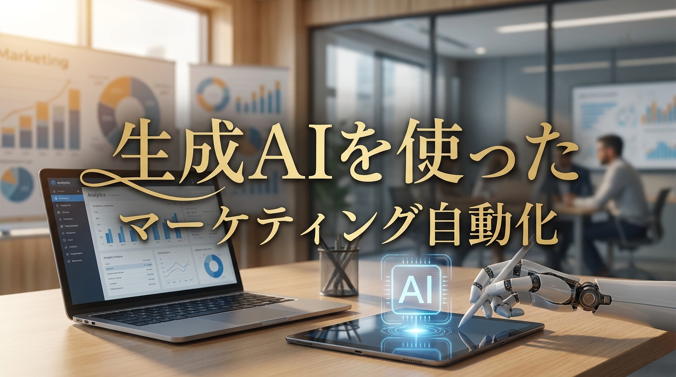 生成AIを使ったマーケティング自動化の方法と事例