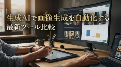 生成AIで画像生成を自動化する最新ツール比較