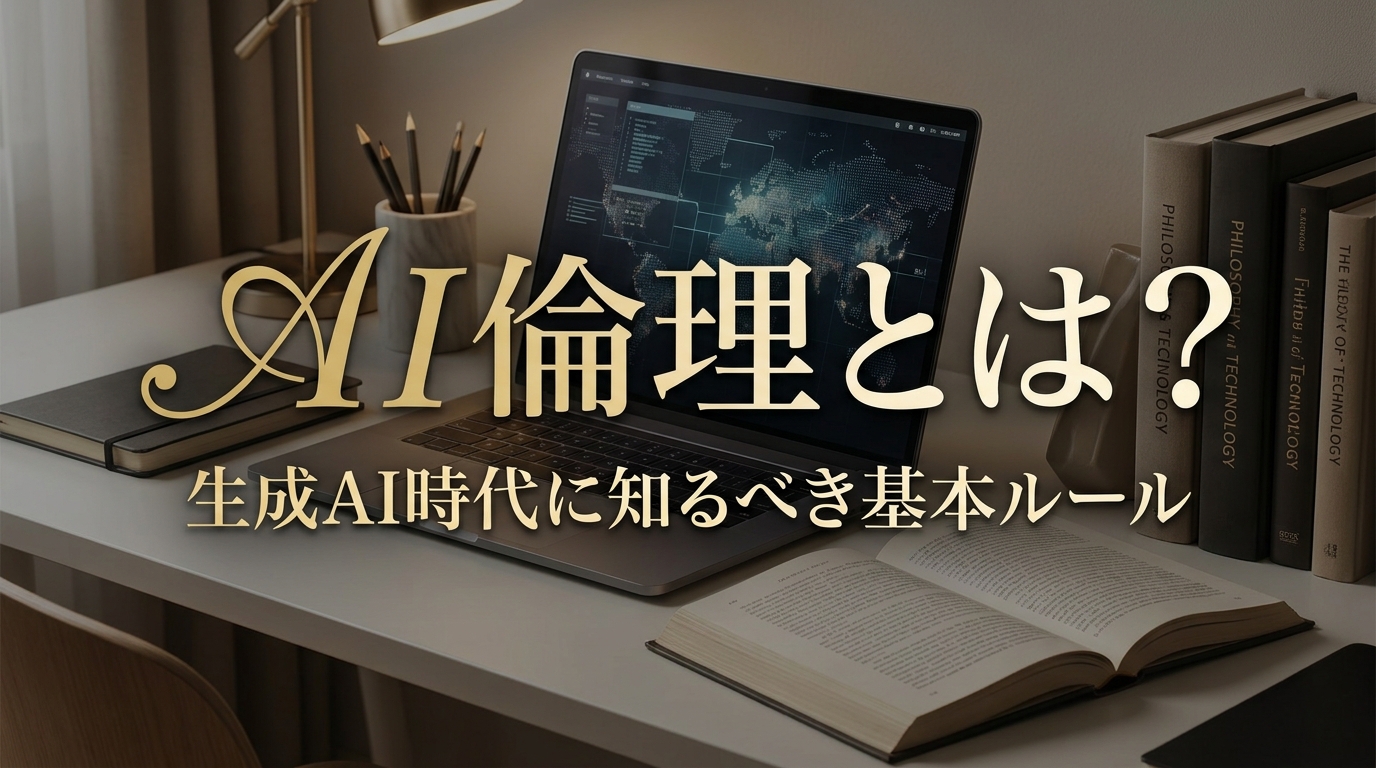 AI倫理とは?生成AI時代に知るべき基本ルール