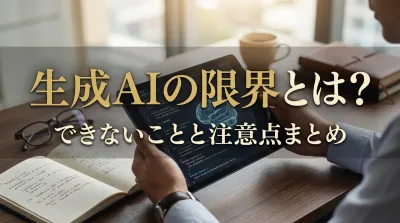 生成AIの限界とは？できないことと注意点まとめ