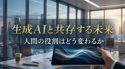 生成AIと共存する未来｜人間の役割はどう変わるか