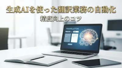 生成AIを使った翻訳業務の自動化と精度向上のコツ