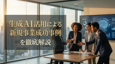 生成AI活用による新規事業成功事例を徹底解説