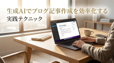 生成AIでブログ記事作成を効率化する実践テクニック