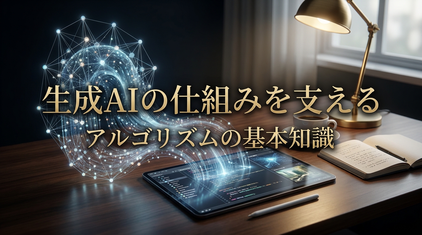 生成AIの仕組みを支えるアルゴリズムの基本知識