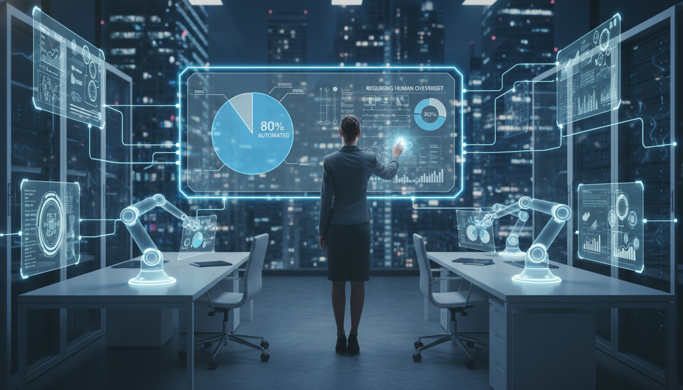 定型業務の8割以上が自動化可能な段階へ到達