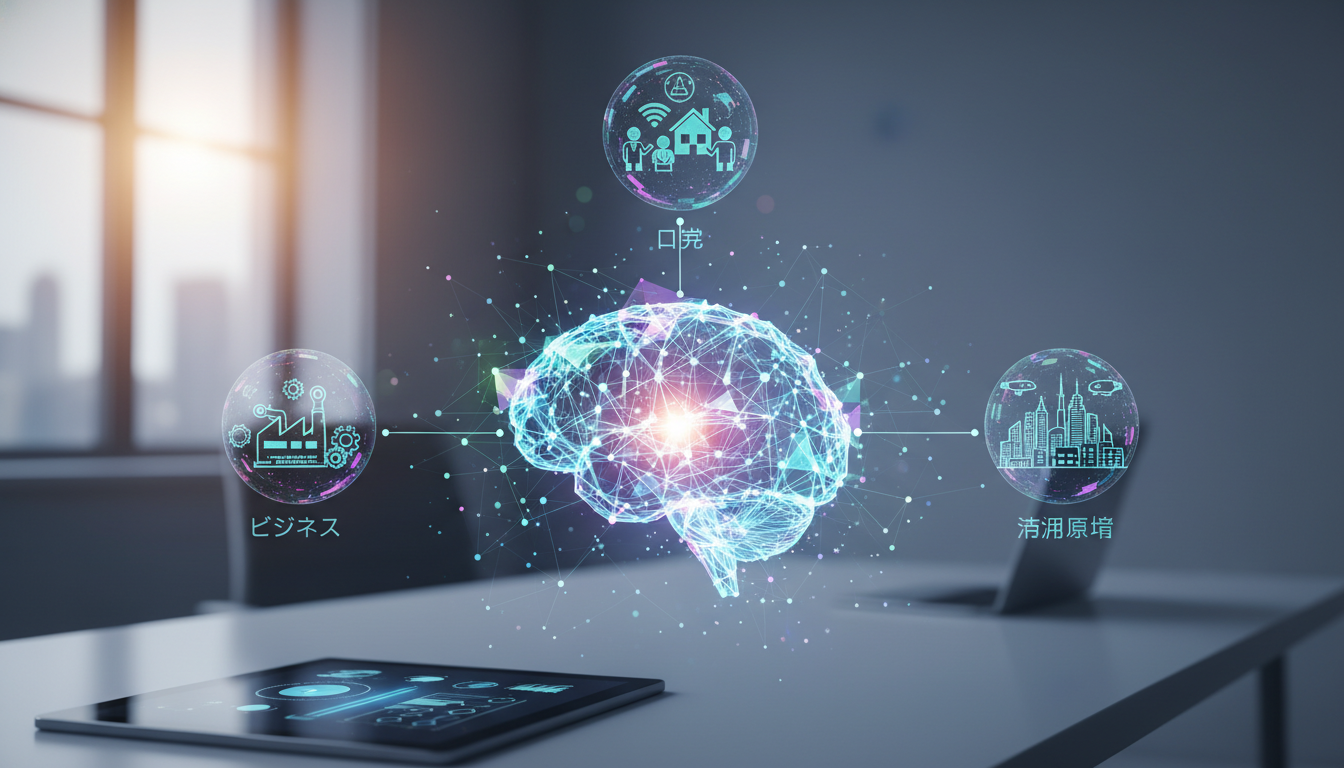 ビジネスや日常を変える3つの活用領域