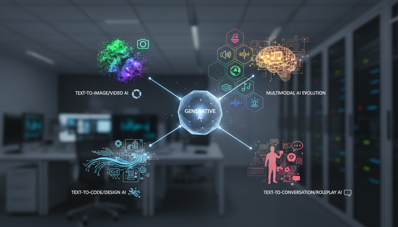 主な4種類とマルチモーダルへの進化が結論です