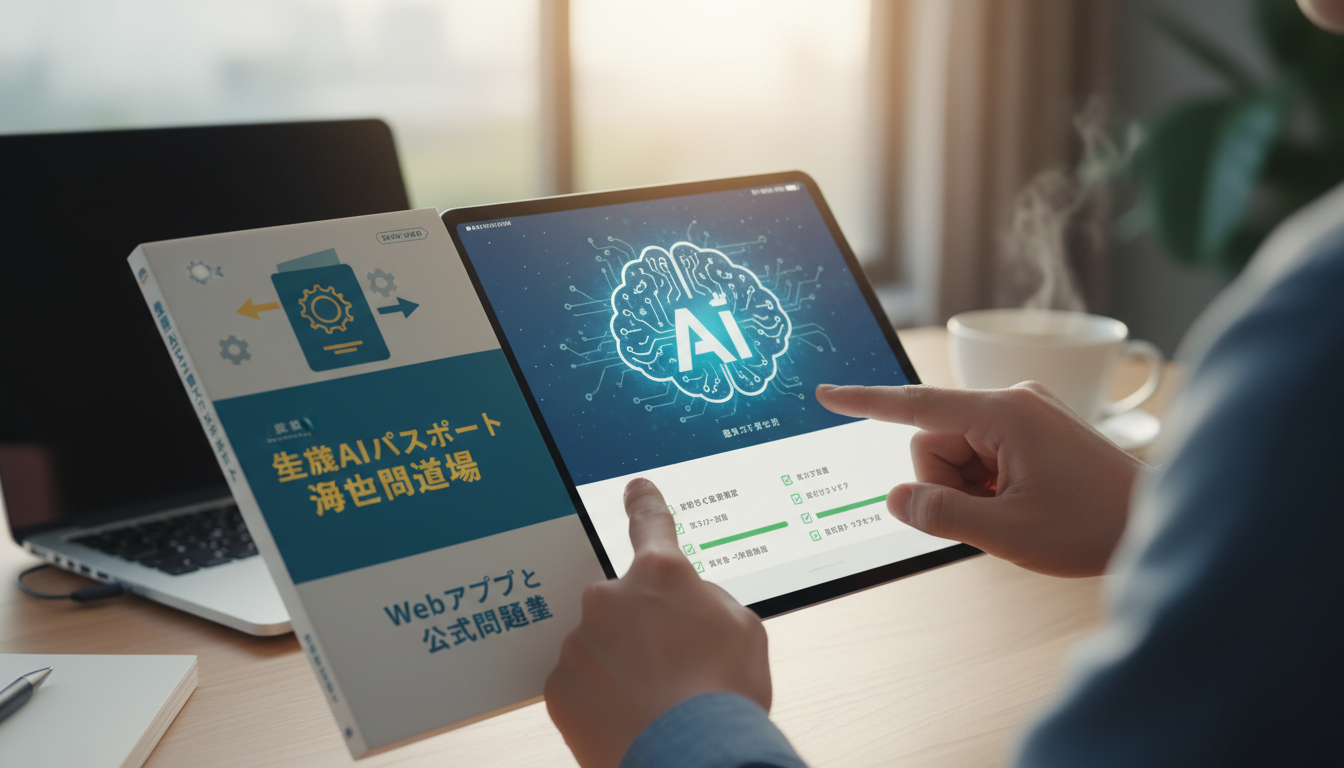 Webアプリと公式問題集の反復が合格への近道
