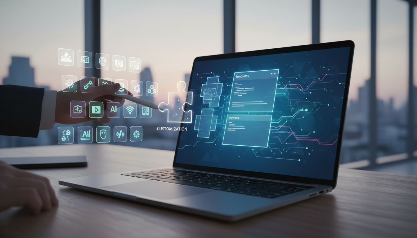 テンプレートをベースに自社流へカスタマイズしましょう