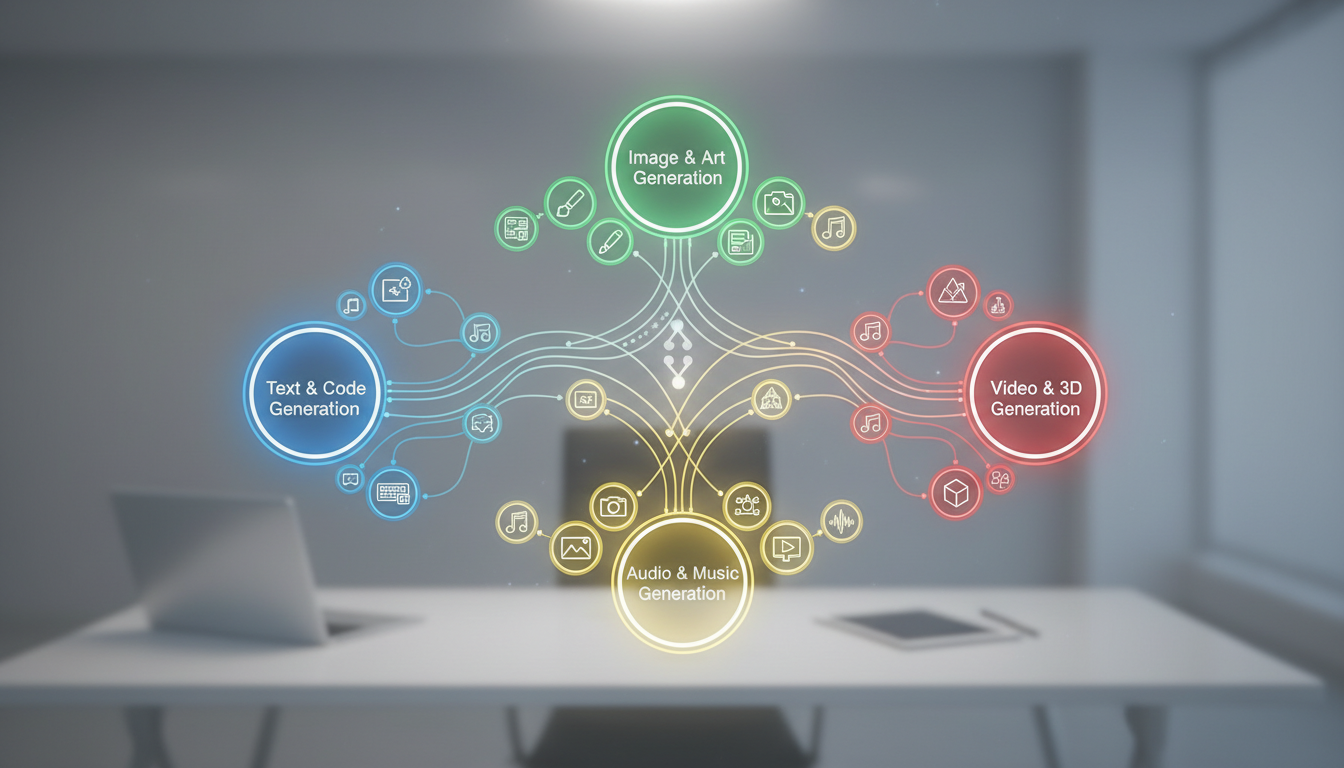生成AIは4大カテゴリーを用途別に使い分けるのが最適解