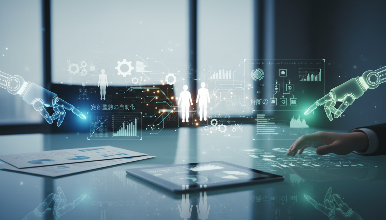 生成AIは「定型業務の自動化」と「判断の補助」に強みがあります