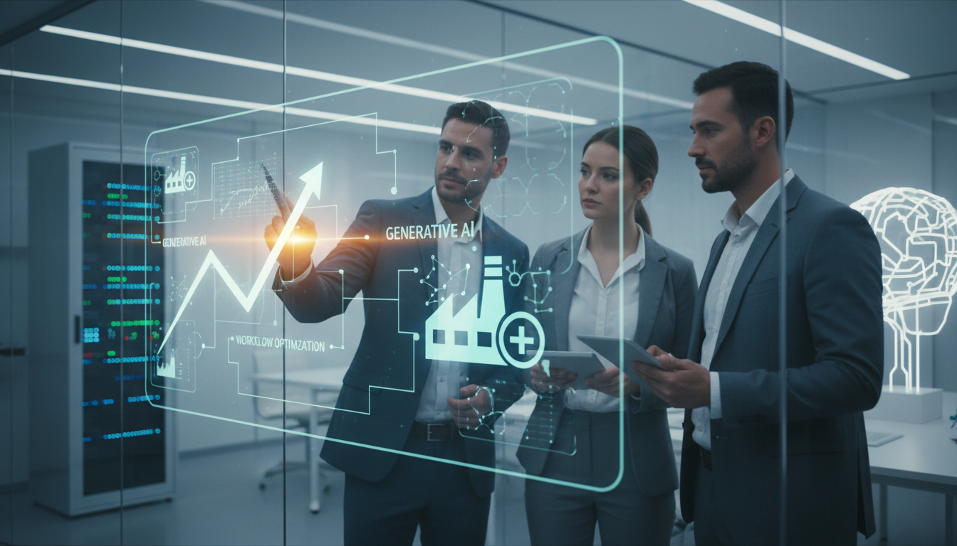 売上が伸びる企業は「生成AIの置き場所」を業務フローの中で決めています