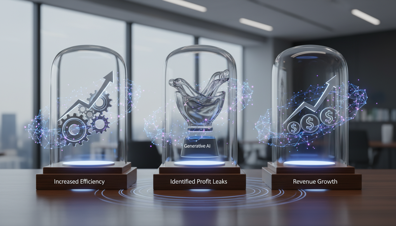 まとめ：3事例に共通するのは「利益の漏れ」を特定してAIを当てた点です