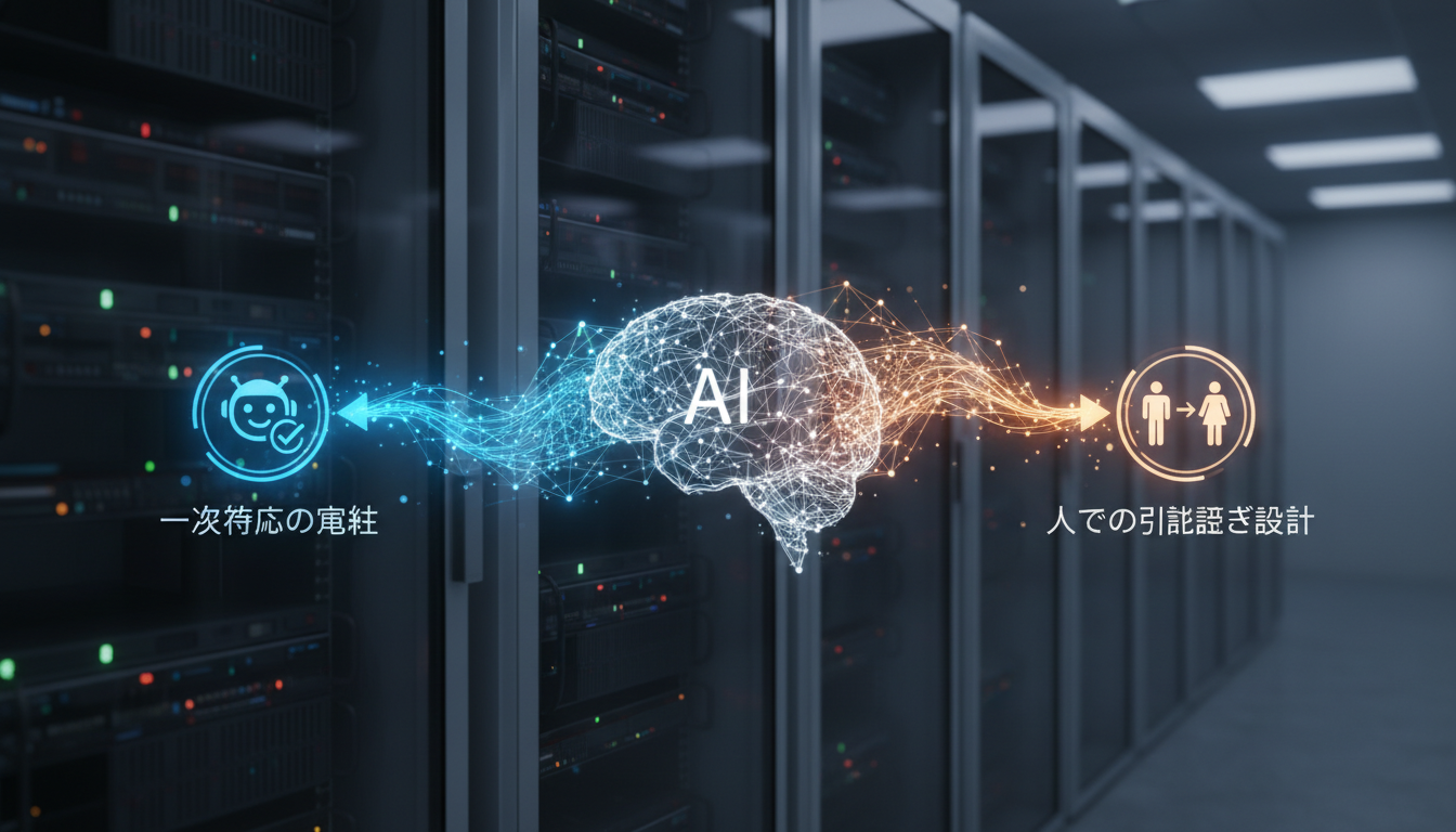 生成AIの自動化は「一次対応の完結」と「人への引き継ぎ設計」が要点です