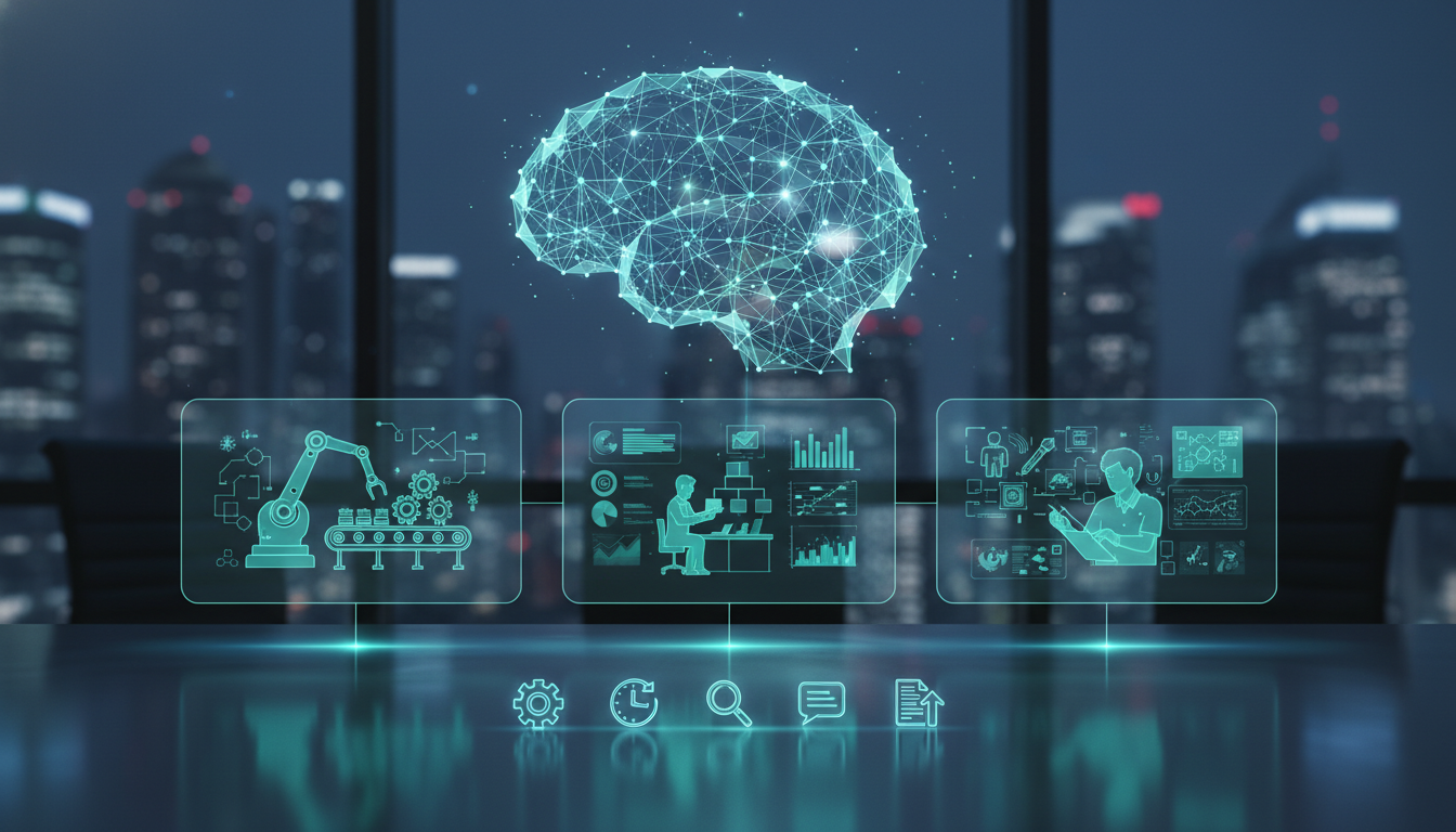 業務別の活用イメージ（3つの具体例）